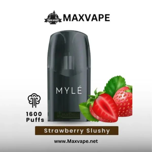 Buy now Myle Meta V5 Strawberry Slushy Pods Dubai