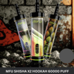 MFU Shisha X2 60000 Puffs Disposable Vape – Premium Hookah Flavors in Dubai