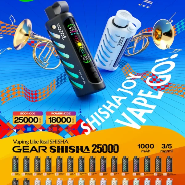 Vozol – Gear Shisha 25k Disposable Vape