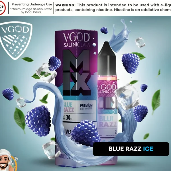VGOD – Blue Razz Iced [SaltNic]