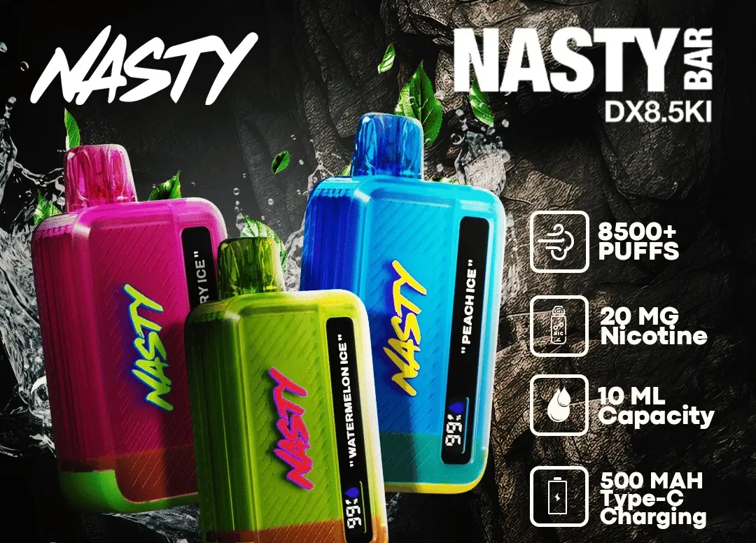 COVER-1-1- Nasty – Bar Disposable *8500 Puffs* - Image 1