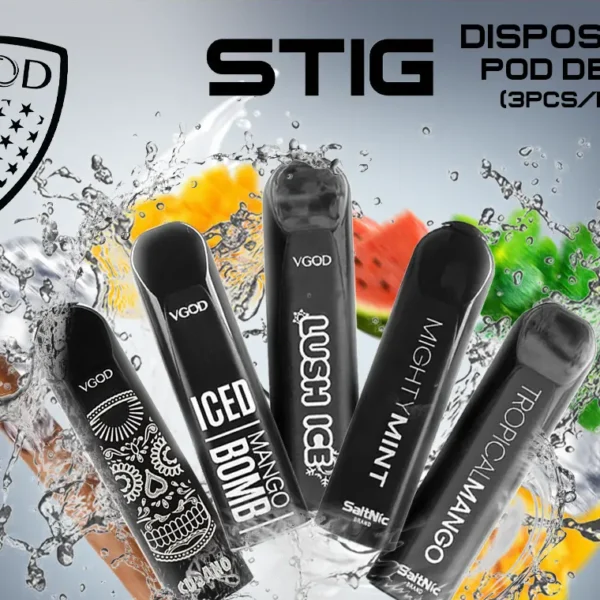 VGOD – Stig Disposable Pod Device (3pcs/Pack)