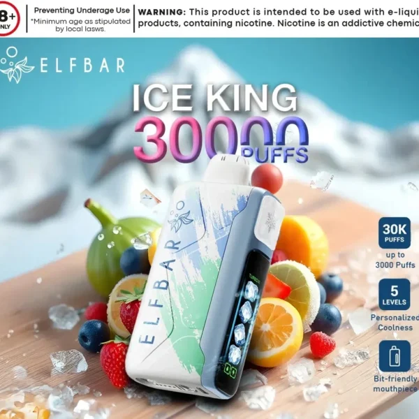 Elf bar – Ice King Disposable Vape *30,000puffs*