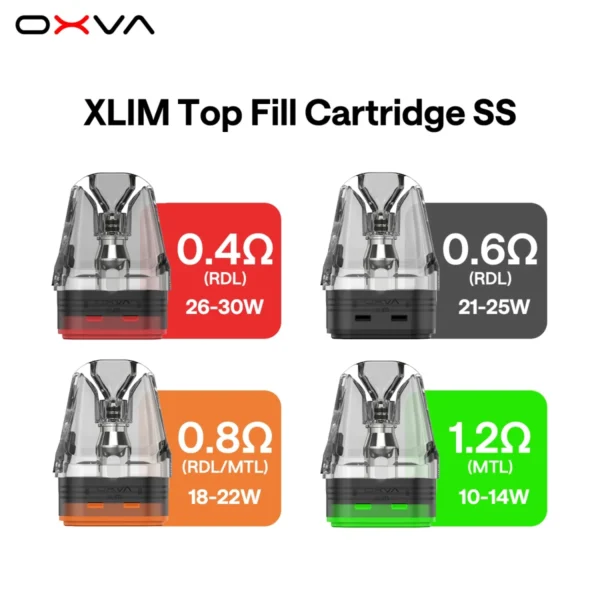 Oxva – Xlim Pods Stainless Steel (3pcs/pack)