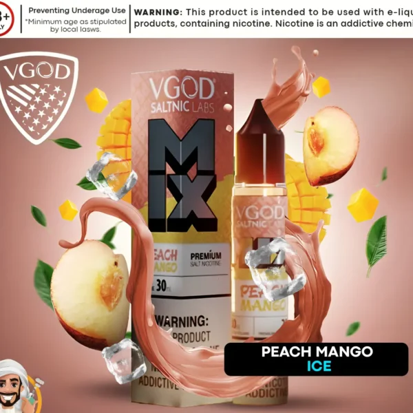 VGOD – Peach Mango Iced [SaltNic]