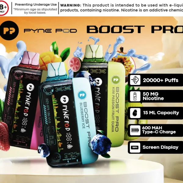 Pyne Pod – Boost Pro Disposable *20,000puffs*