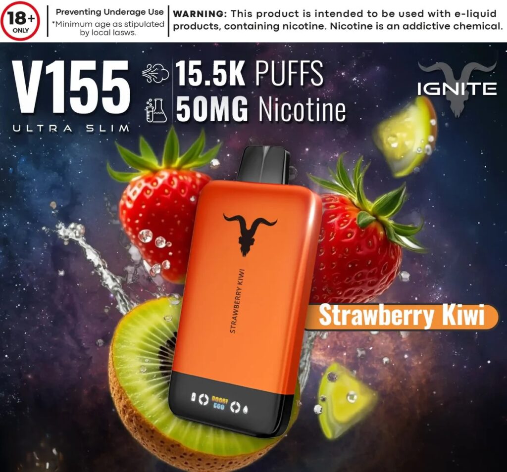 IGNITE – V155 Ultra Slim Disposable *15,500puffs*