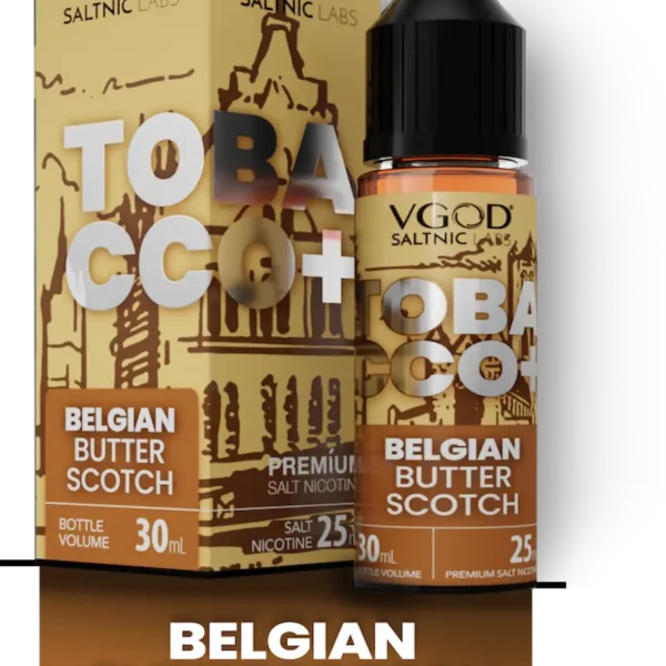 VGOD – Belgian Butterscotch Tobacco [Saltnic]