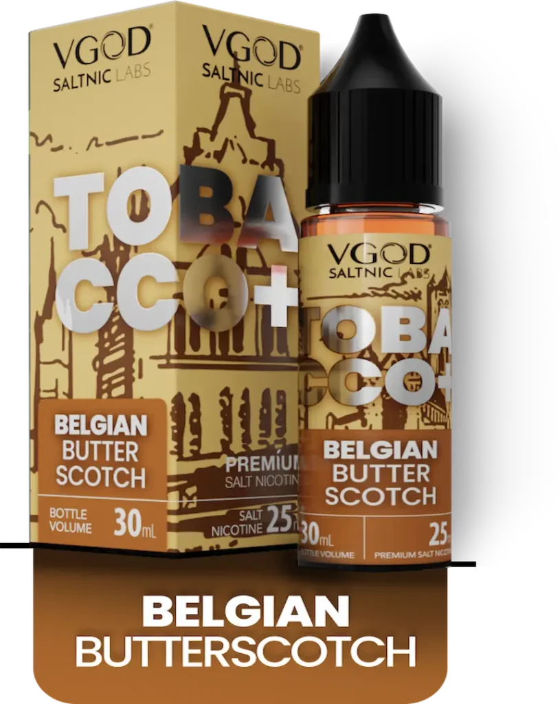 VGOD – Belgian Butterscotch Tobacco [Saltnic]