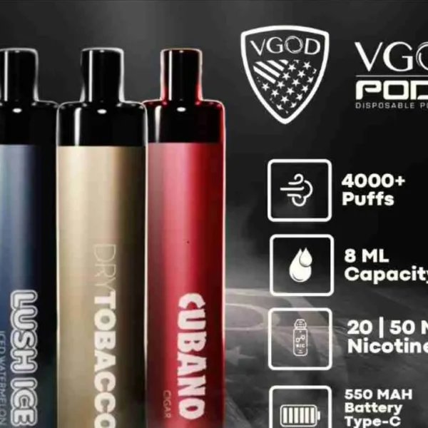 VGOD – 4K Disposable pod *4000puffs*